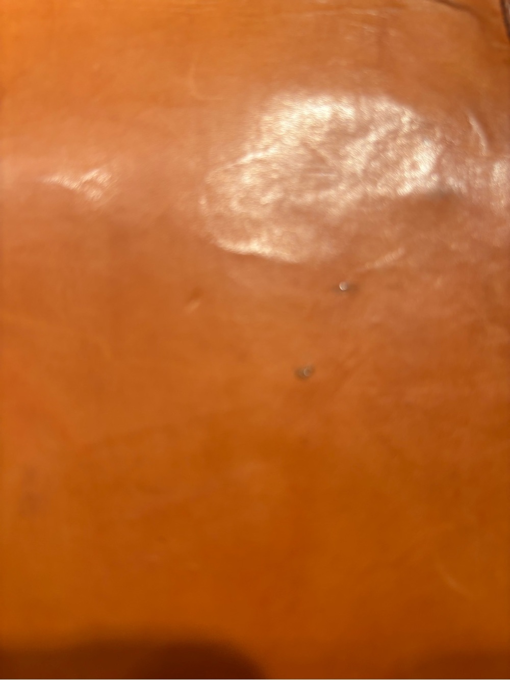 Sereno Vintage Tooled Leather Crossbody Bag in Caramel with Floral Design - Picture 12 of 13